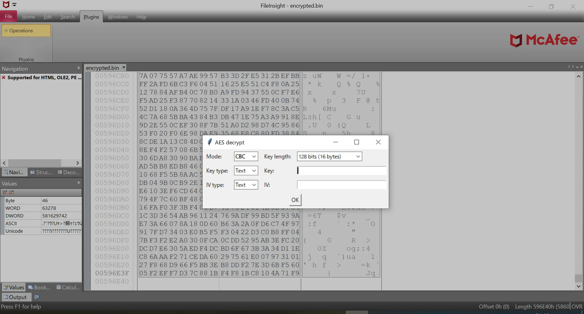FileInsight-plugins 主界面