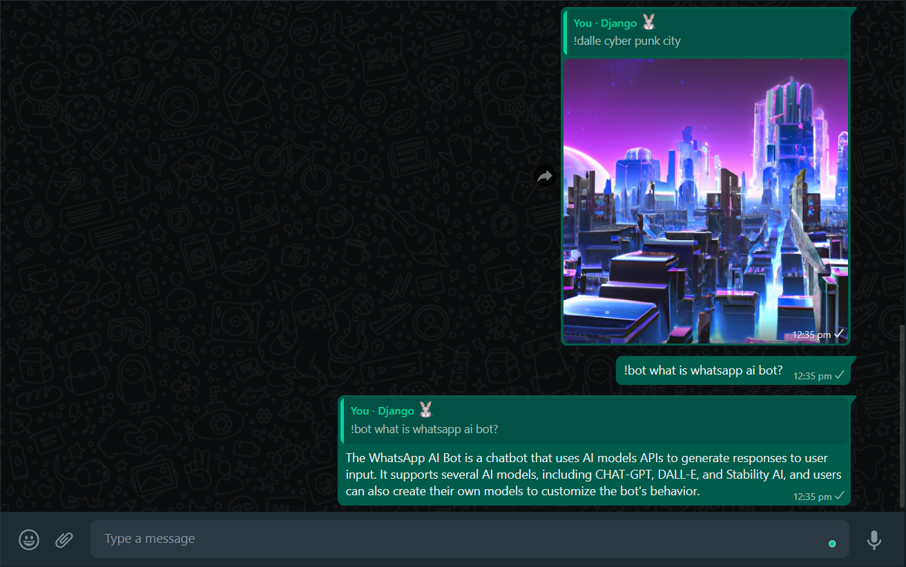 whatsapp-ai-bot 界面截图