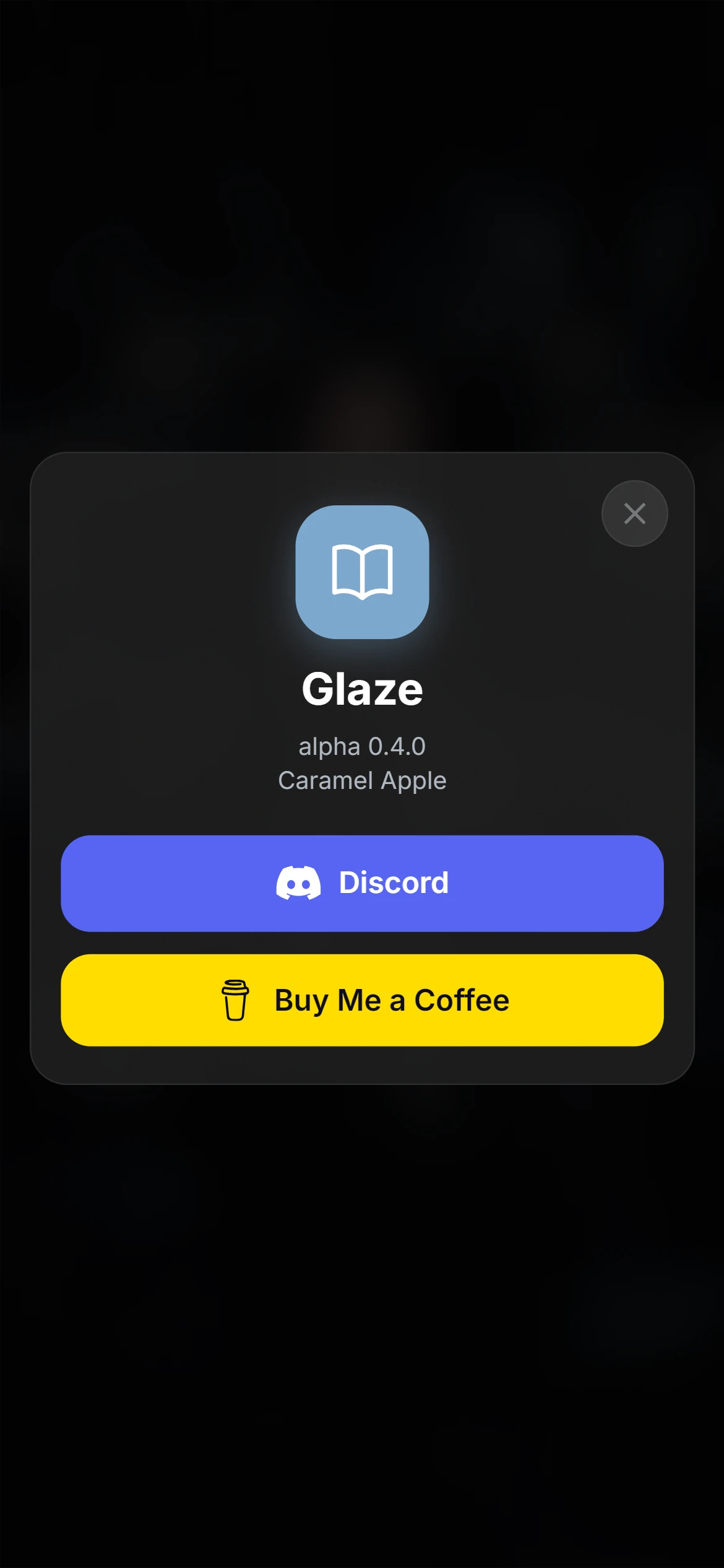 Glaze 界面截图