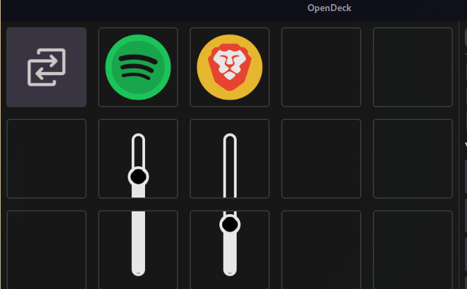opendeck-volume-controller 主界面