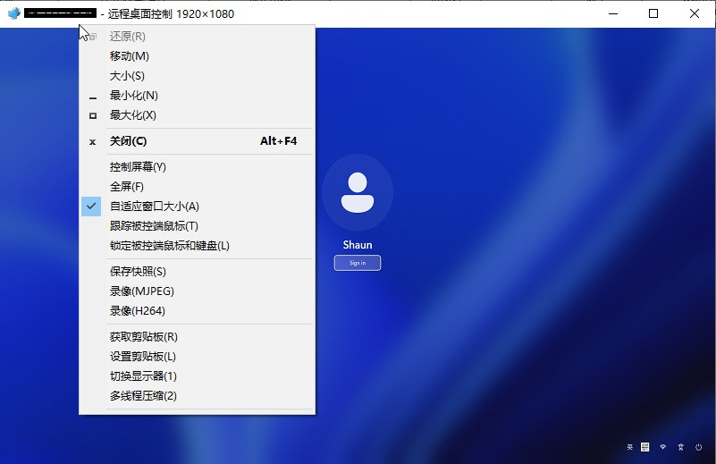 SimpleRemoter 界面截图