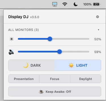 display-dj 主界面