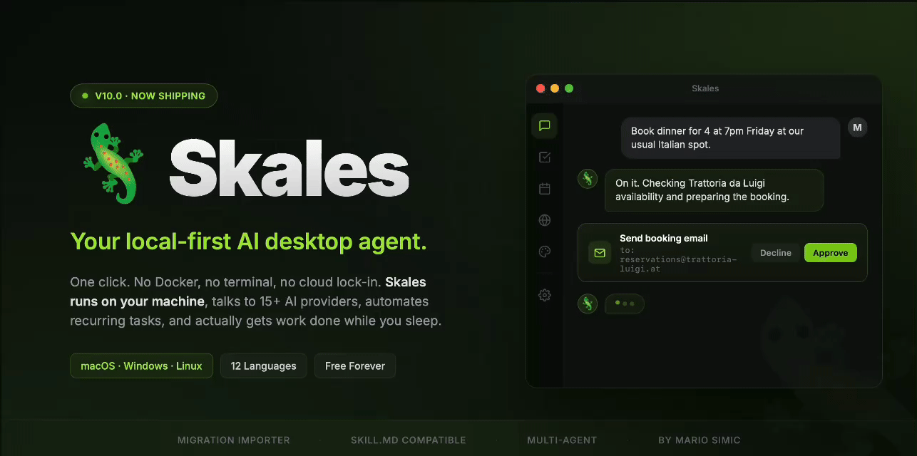 skales 界面截图