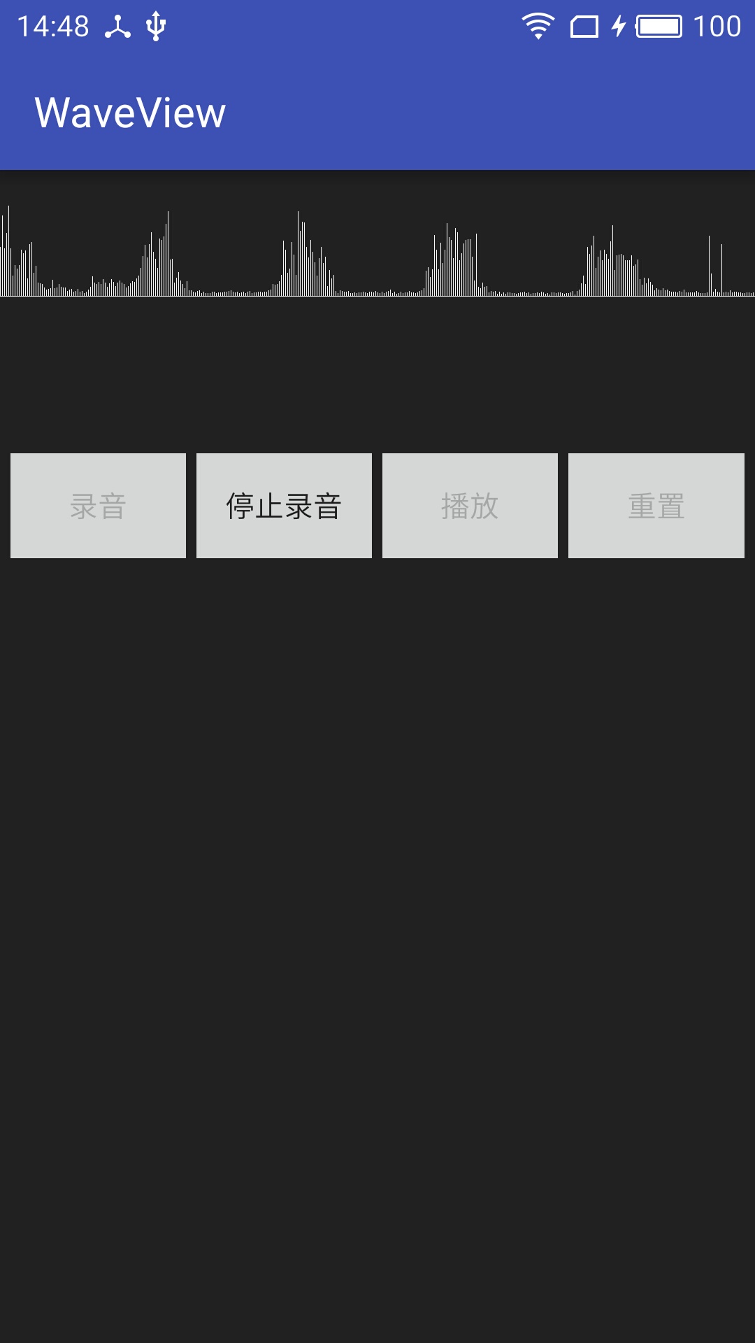 GSYRecordWave 界面截图