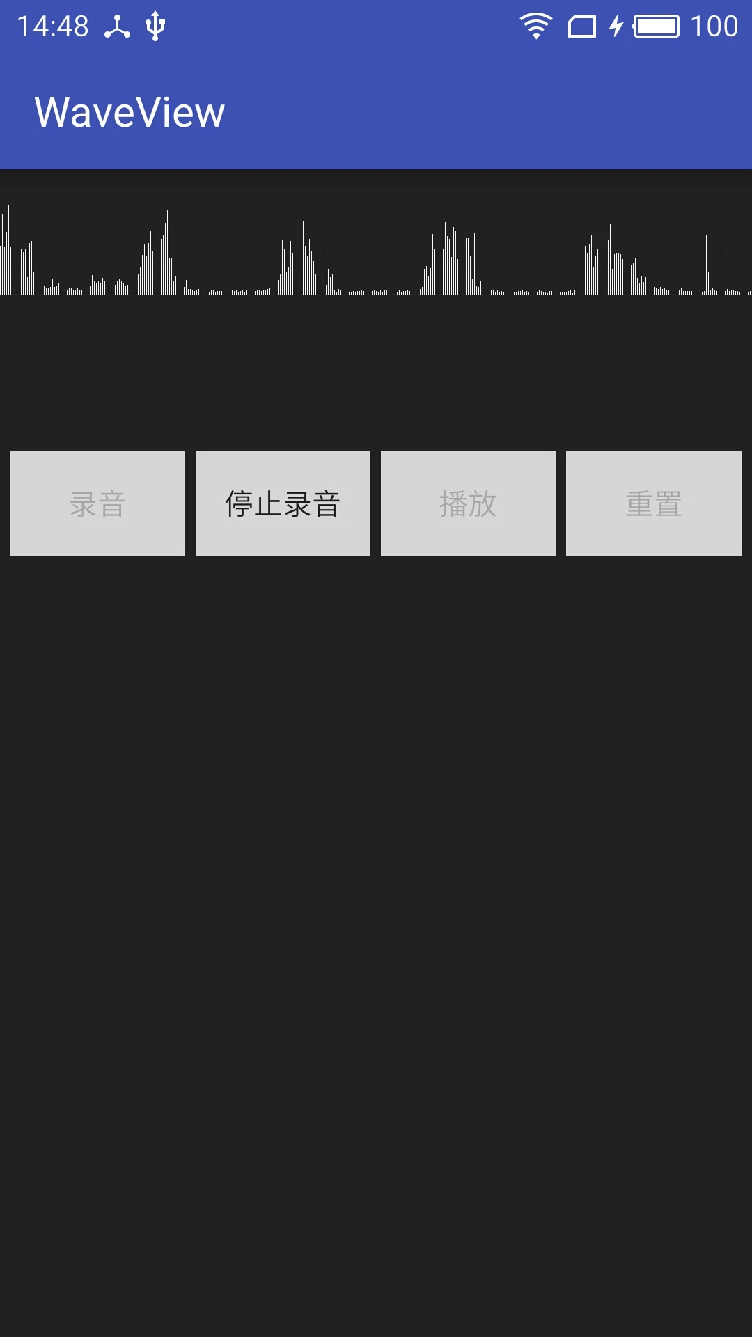 GSYRecordWave 界面截图