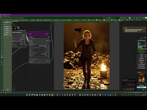 comfyUI-Realtime-Lora 主界面