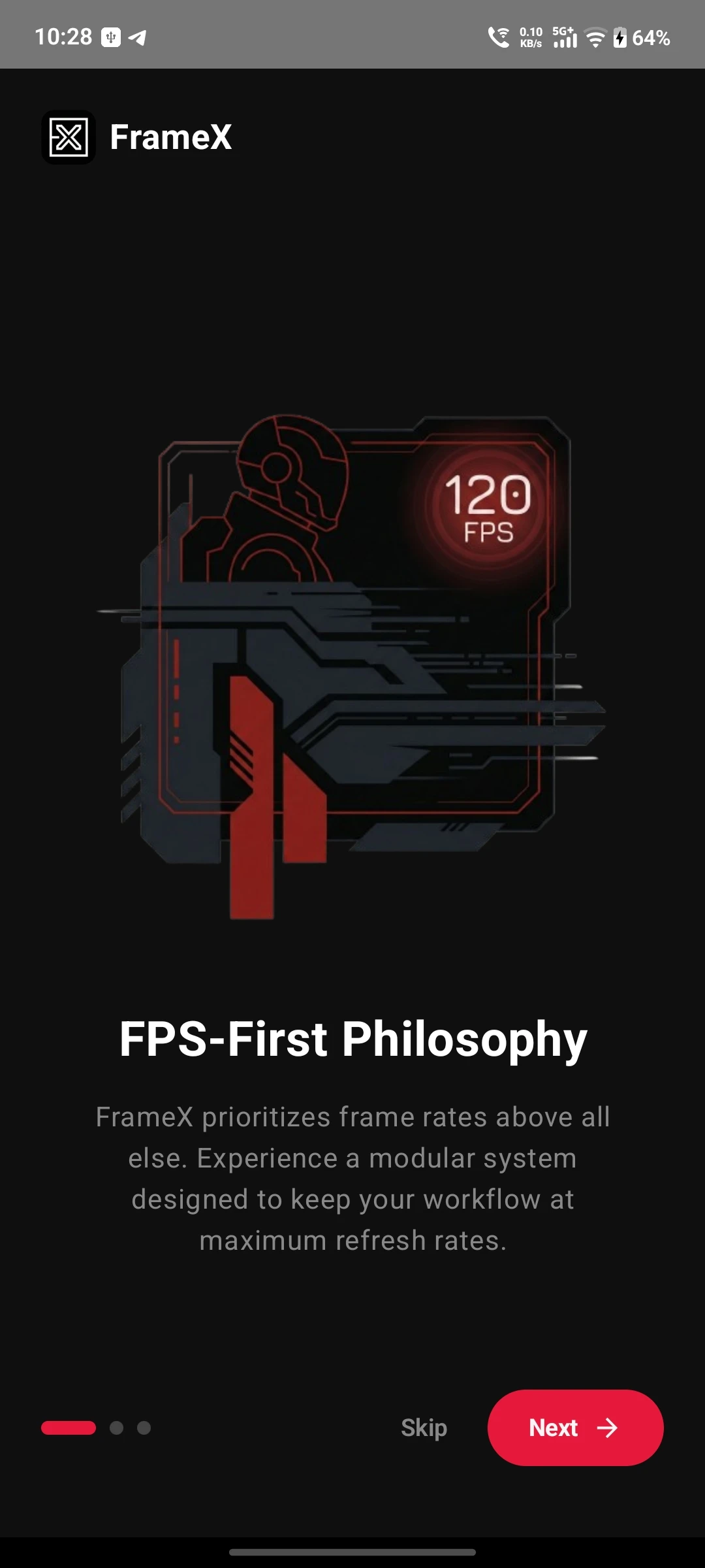 FrameX-Android 界面截图