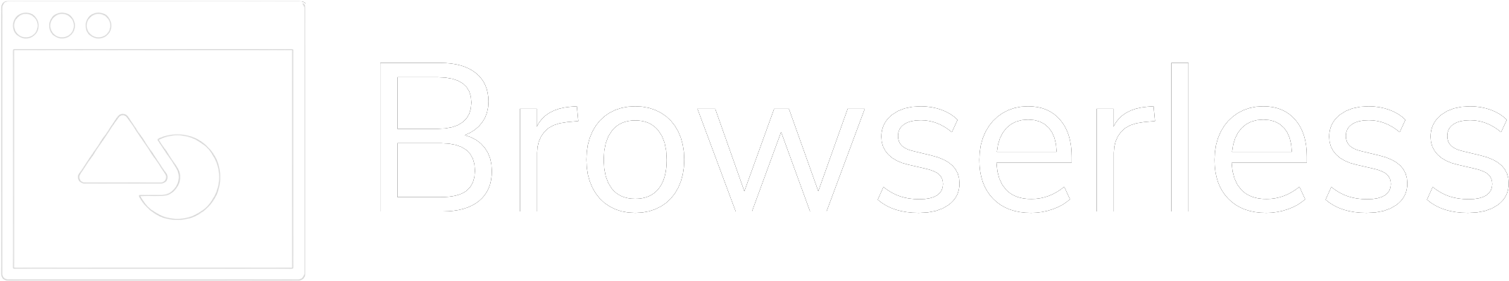browserless 界面截图