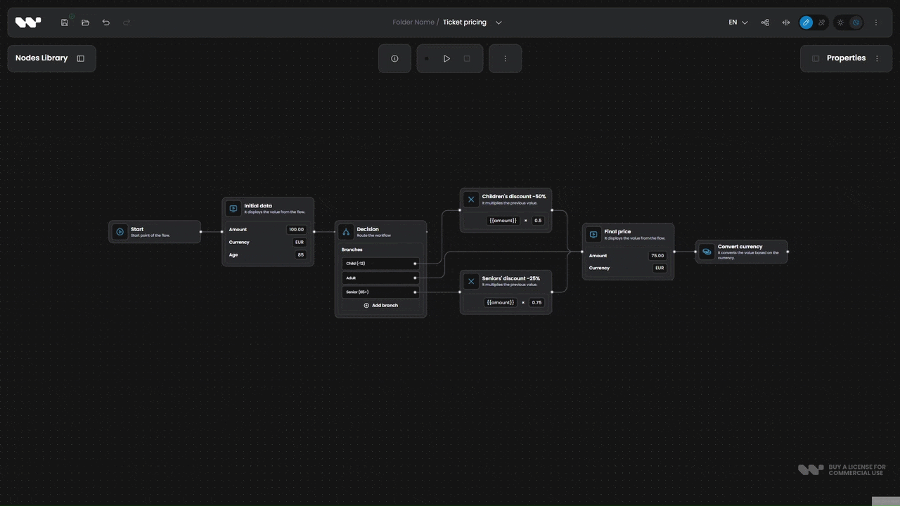 workflowbuilder 主界面