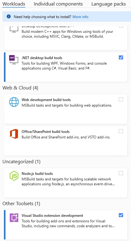 project-system 界面截图