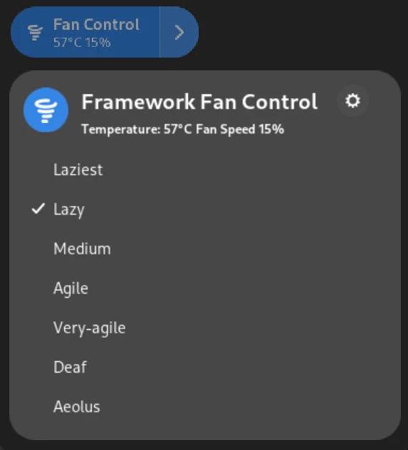 fw-fanctrl 界面截图