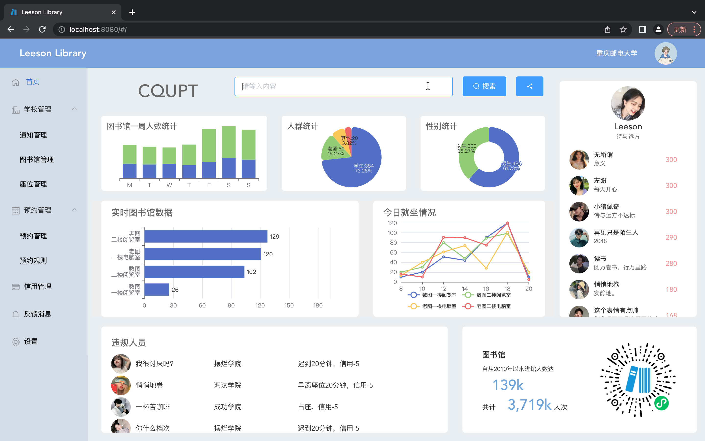 Library 界面截图