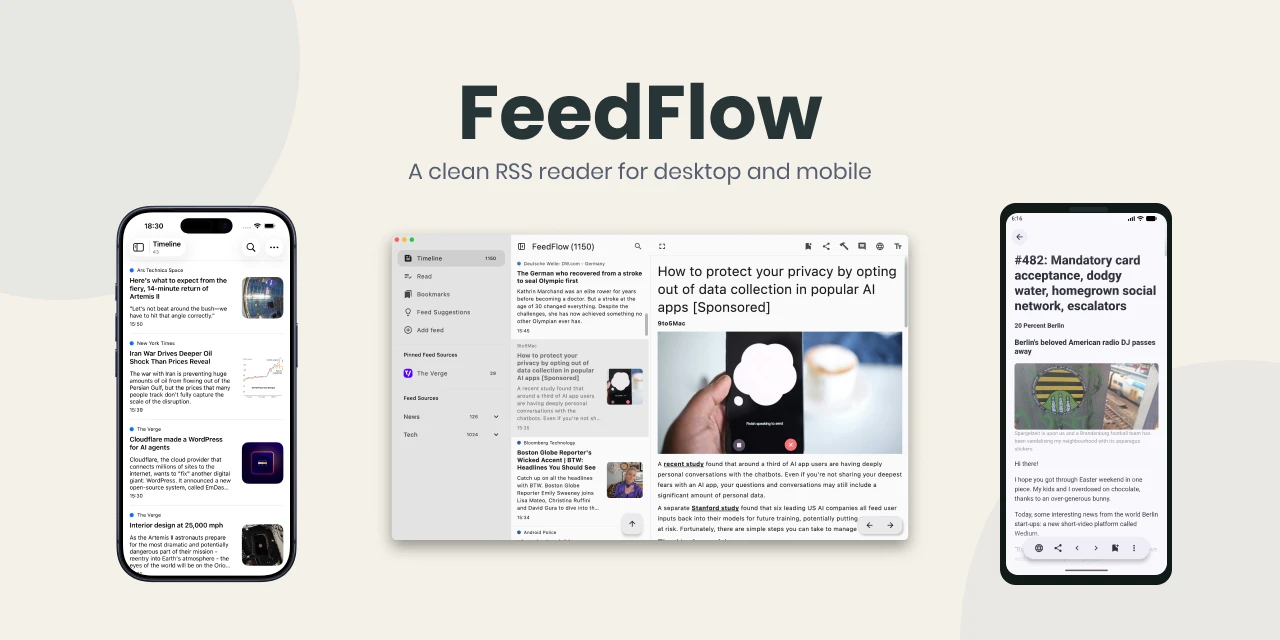 feed-flow 主界面
