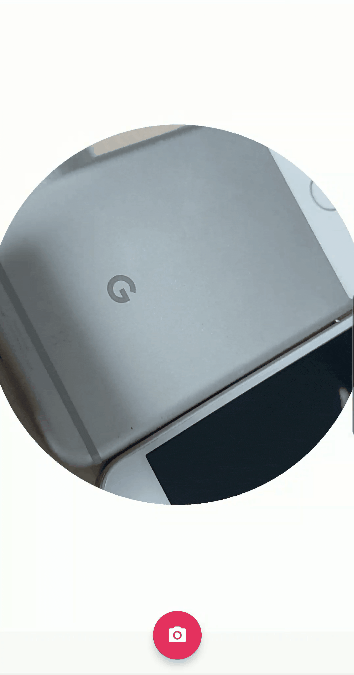OpenGLCamera2 界面截图