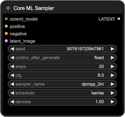 ComfyUI-CoreMLSuite 界面截图