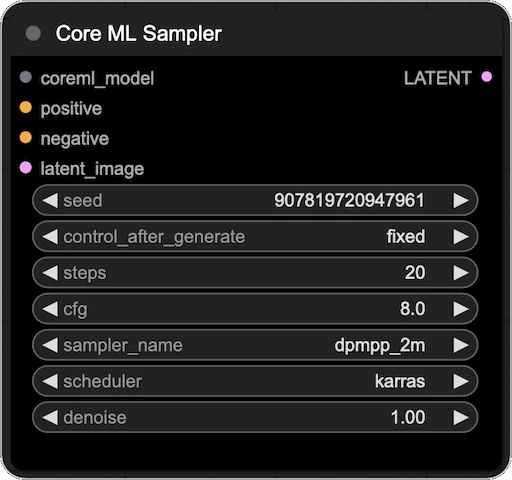 ComfyUI-CoreMLSuite 界面截图