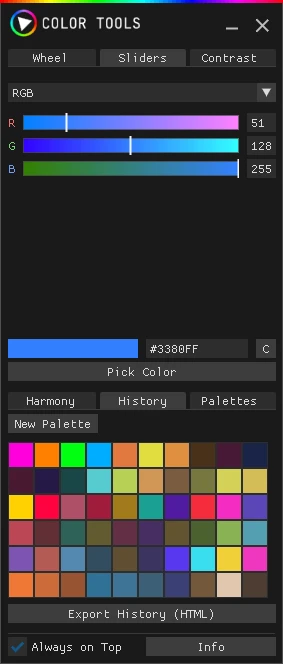 Color-tools 界面截图