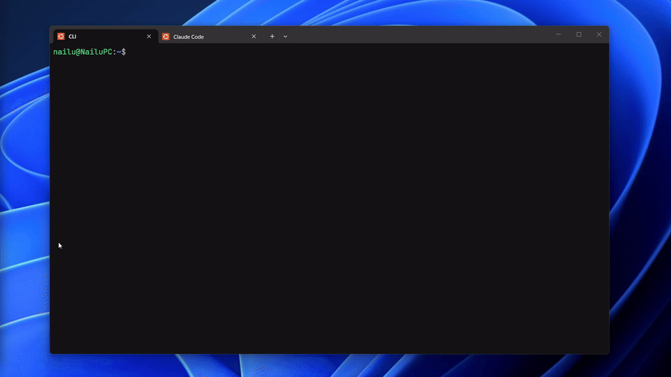 wsl-screenshot-cli 主界面