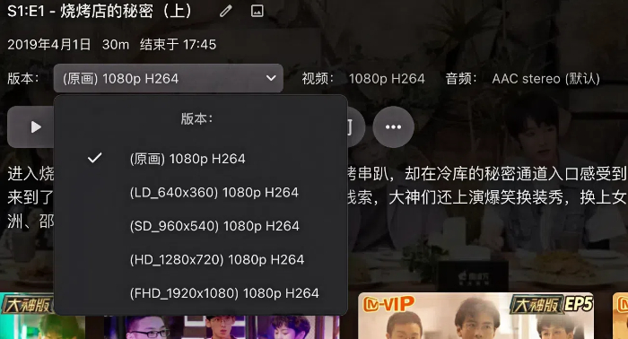 go-emby2openlist 界面截图