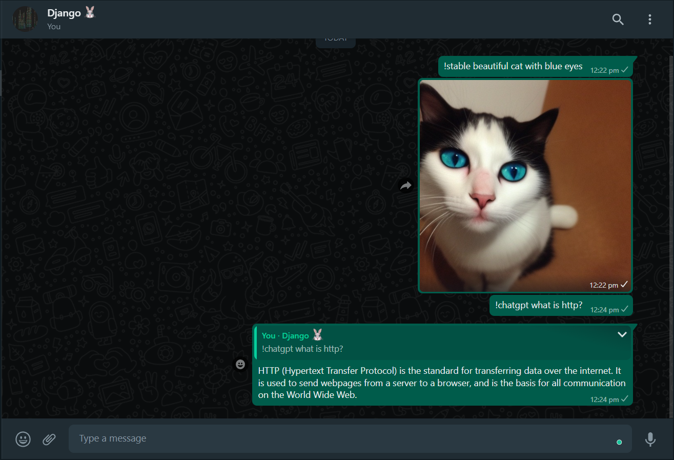 whatsapp-ai-bot 界面截图