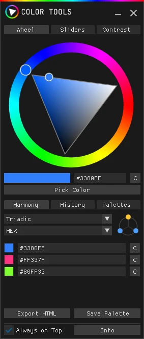 Color-tools 主界面