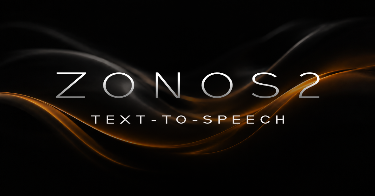 ZONOS2 主界面