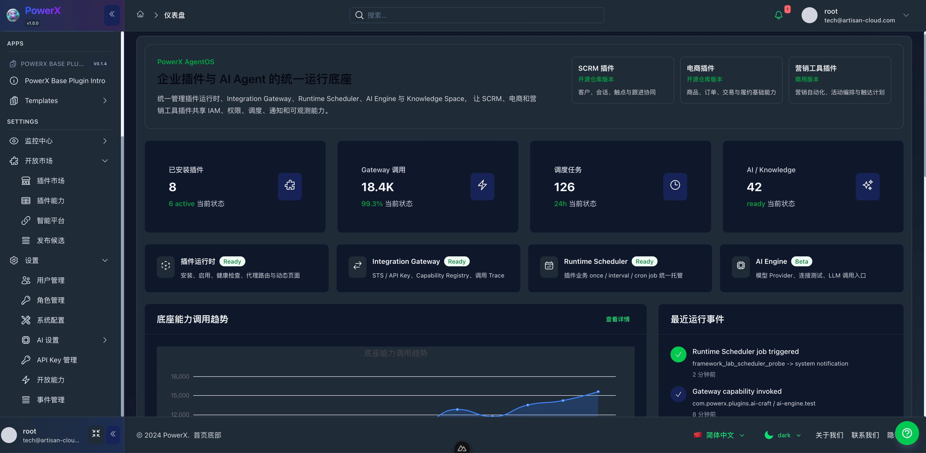 PowerX 主界面