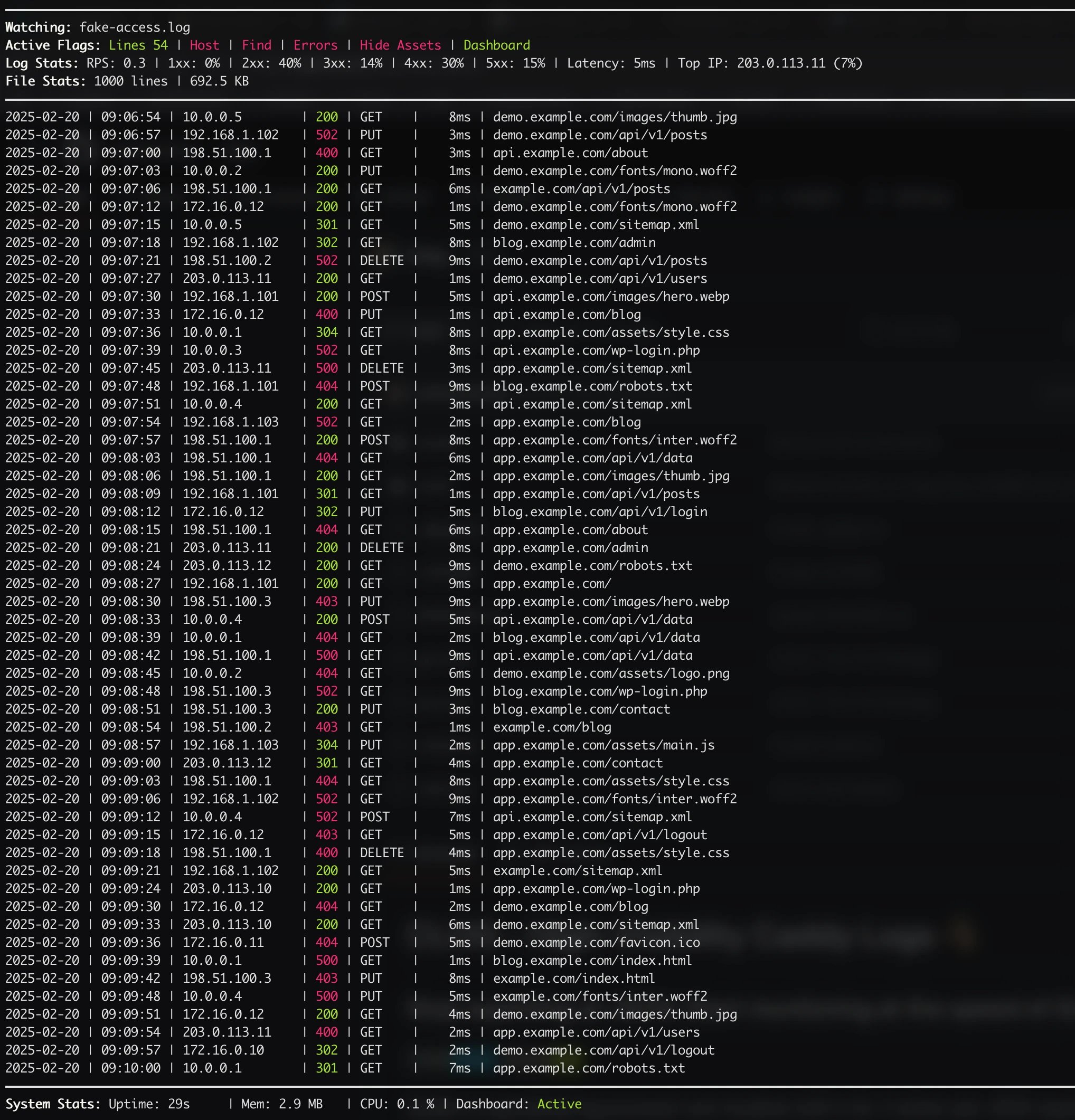 clog 主界面