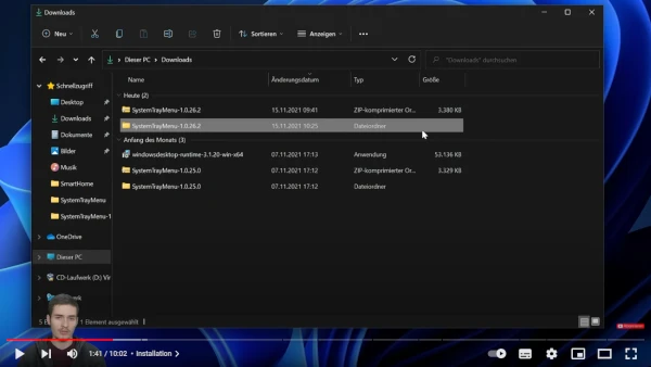 SystemTrayMenu 主界面