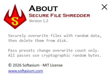 SecureFileShredder 界面截图
