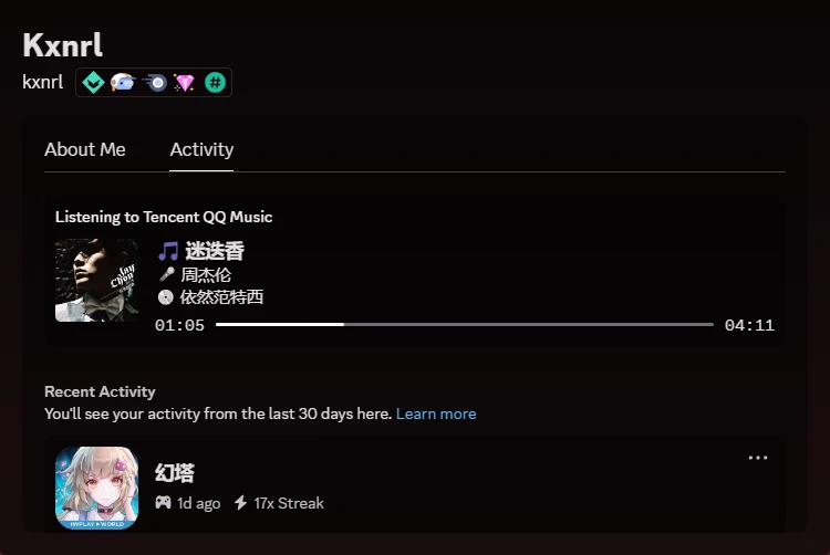 NetEase-Cloud-Music-DiscordRPC 界面截图