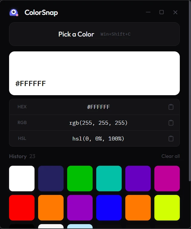 Pixnib 主界面