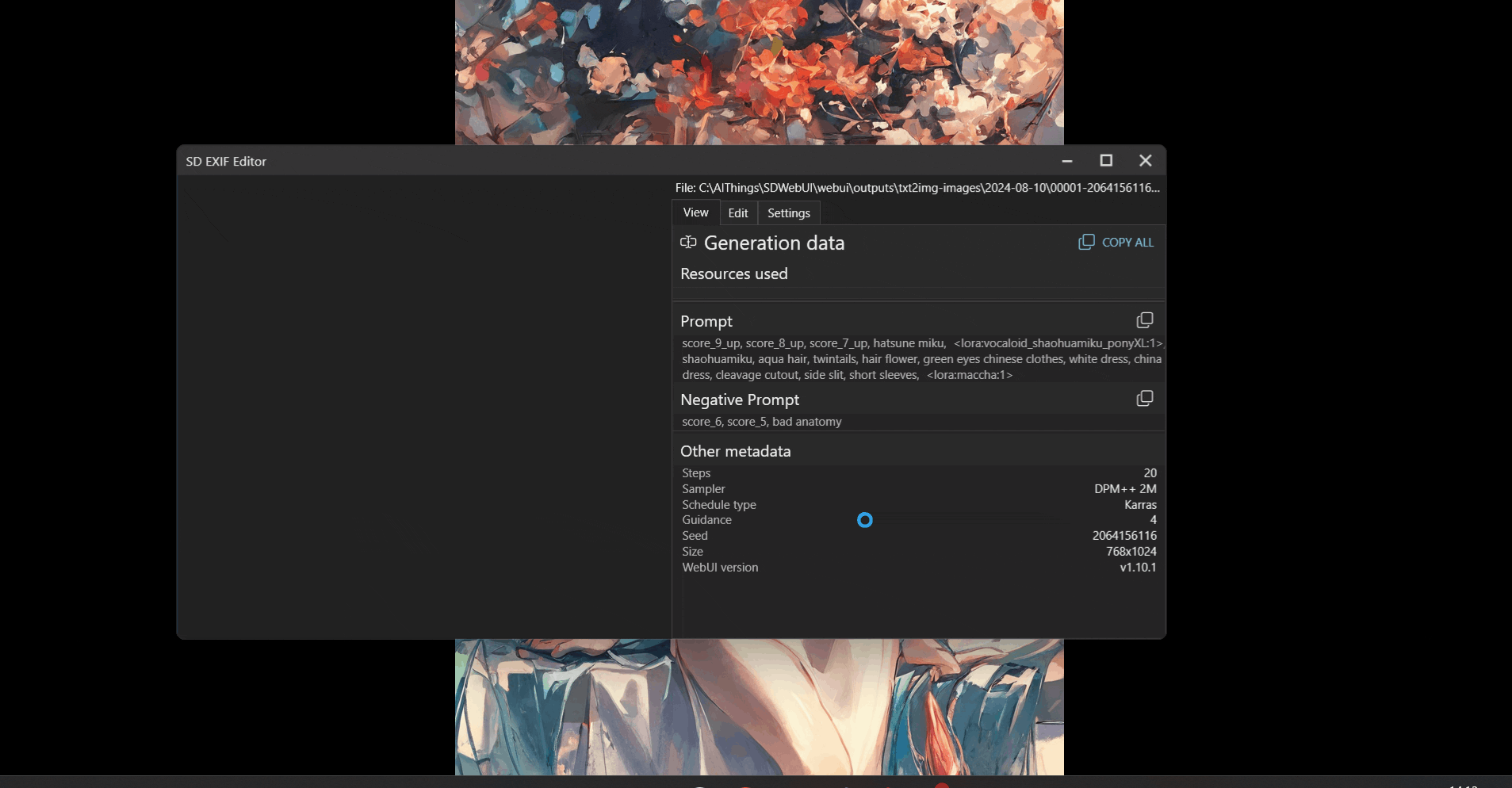 SD-EXIF-Editor-v2 主界面