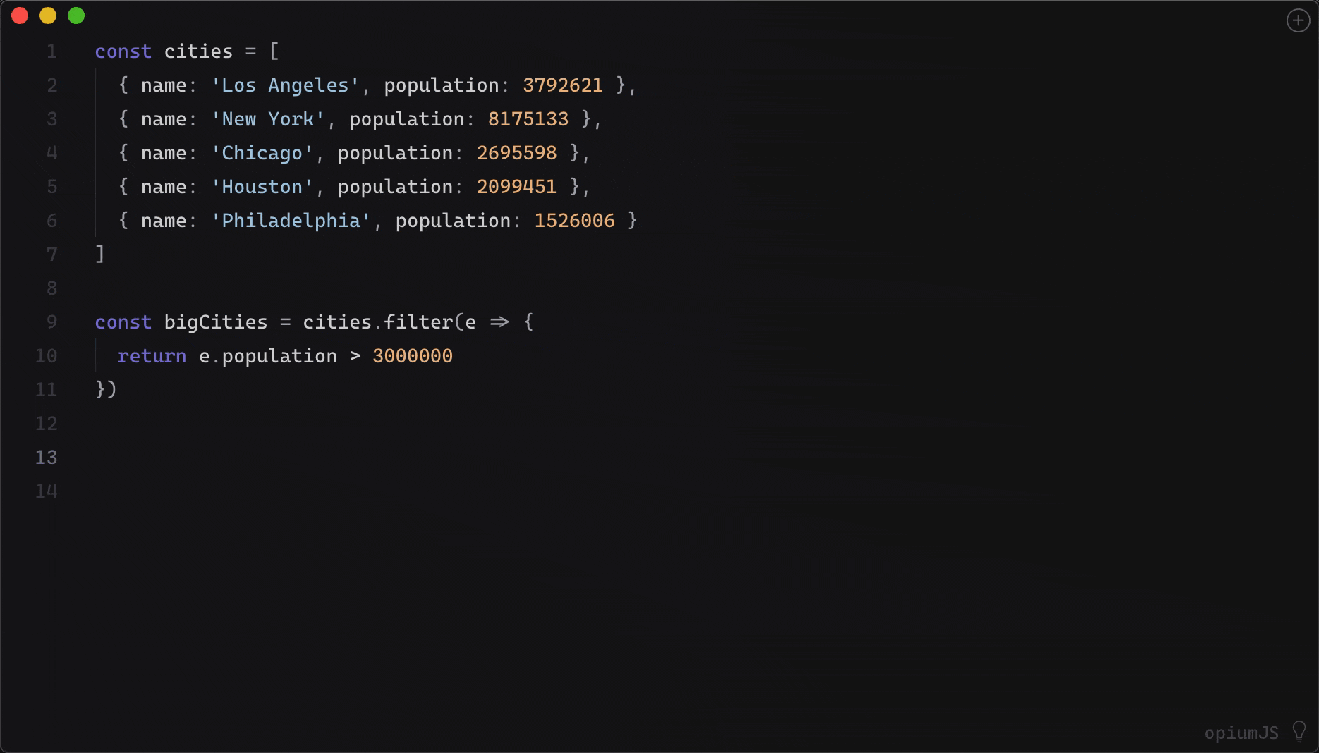 opium-js 主界面
