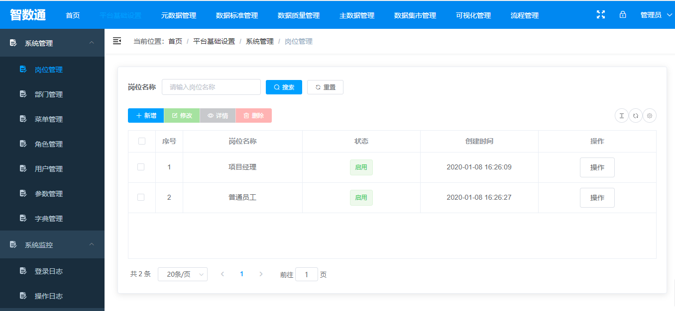 datax-cloud 界面截图
