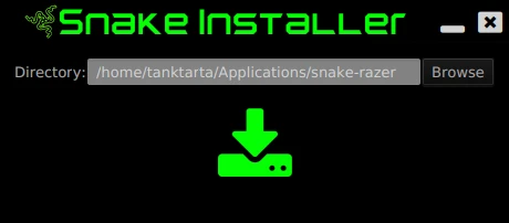 snake 界面截图