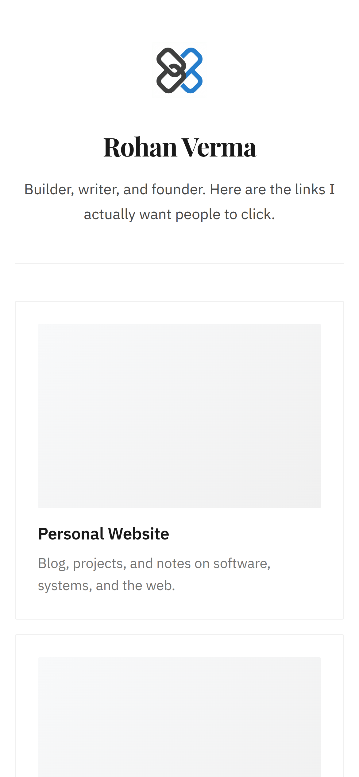 linkpage 界面截图