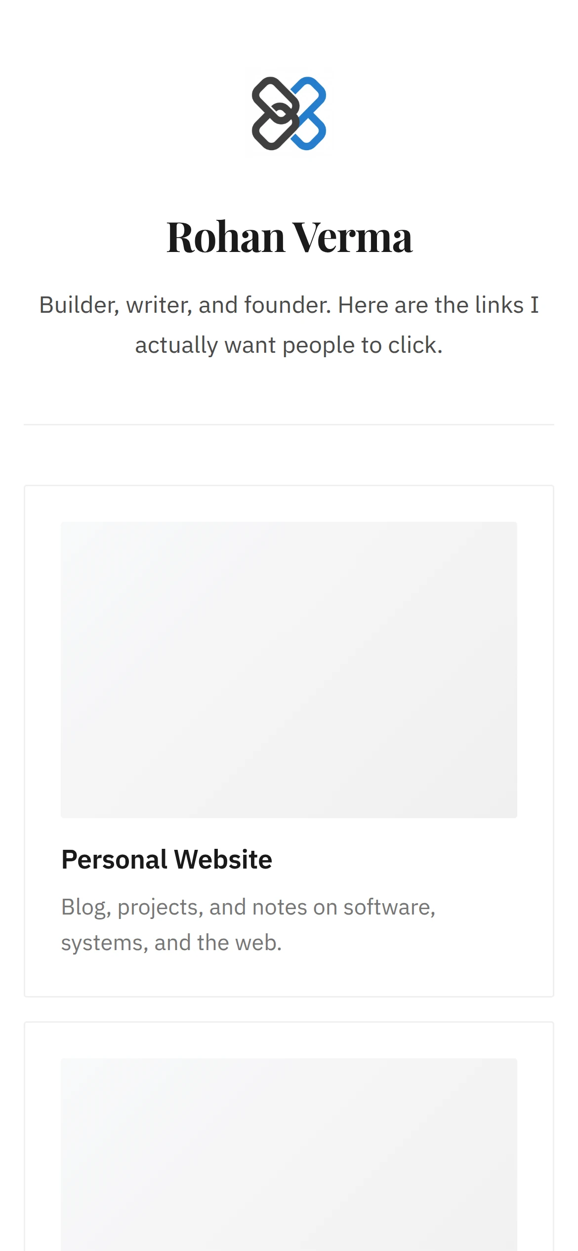 linkpage 界面截图