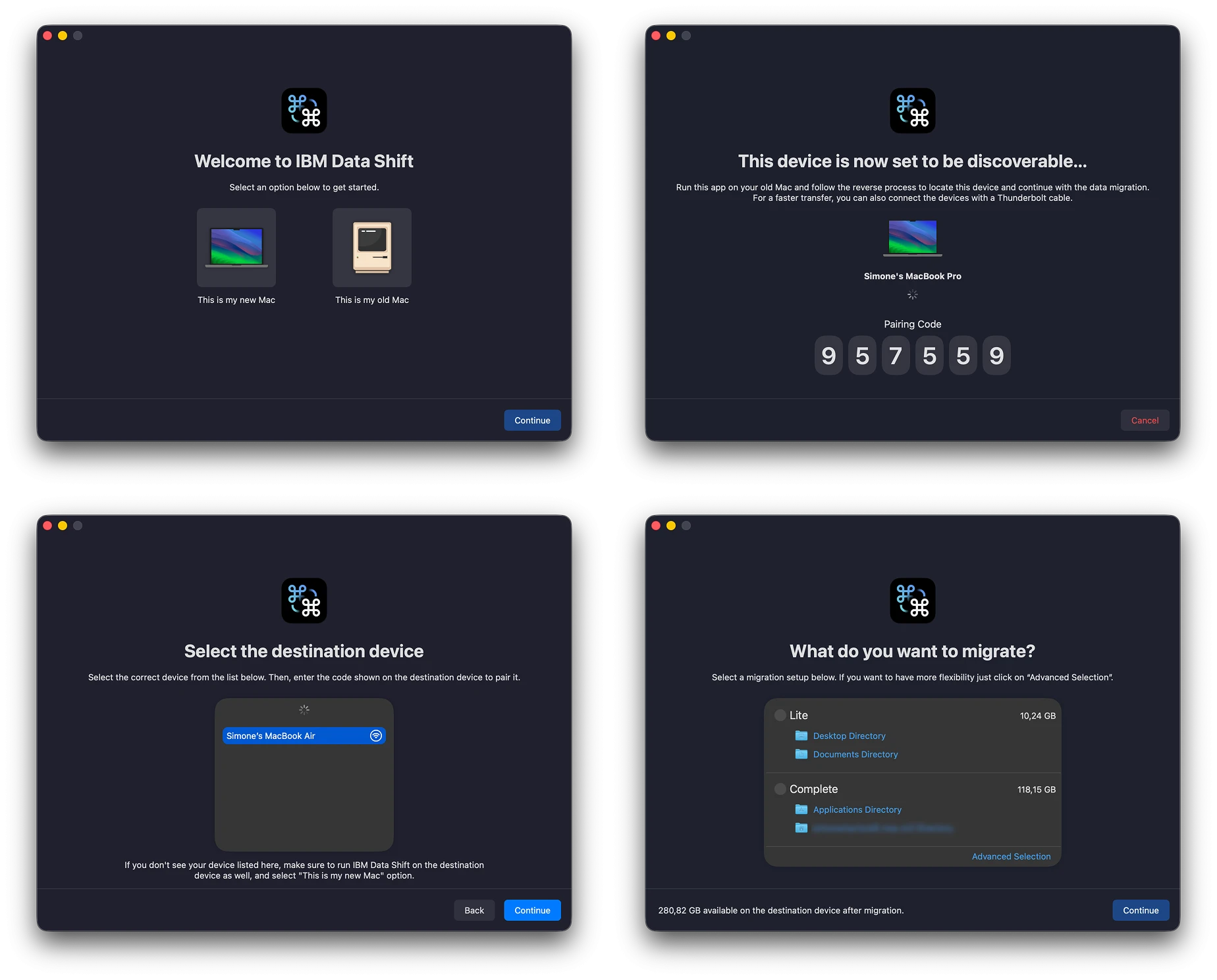 mac-ibm-migration-tool 主界面