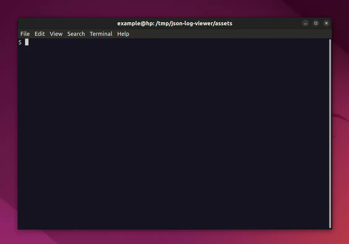 json-log-viewer 主界面