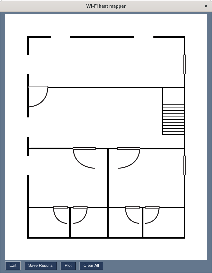 wifi-heat-mapper 主界面