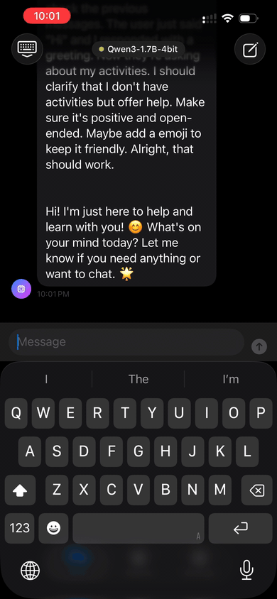 SwiftLM 界面截图
