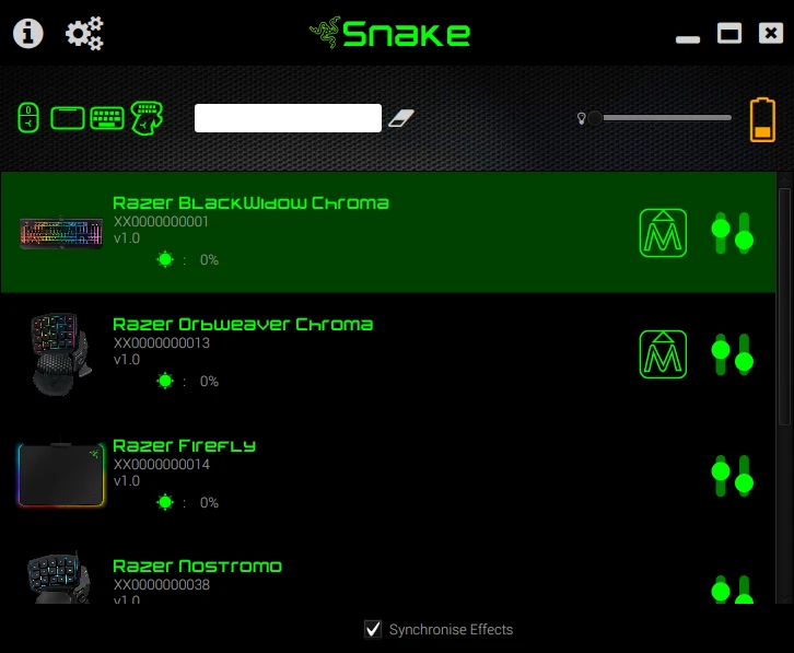 snake 主界面