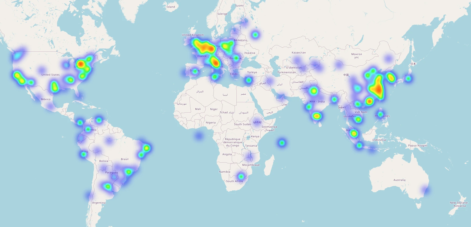 SSHHeatmap 主界面