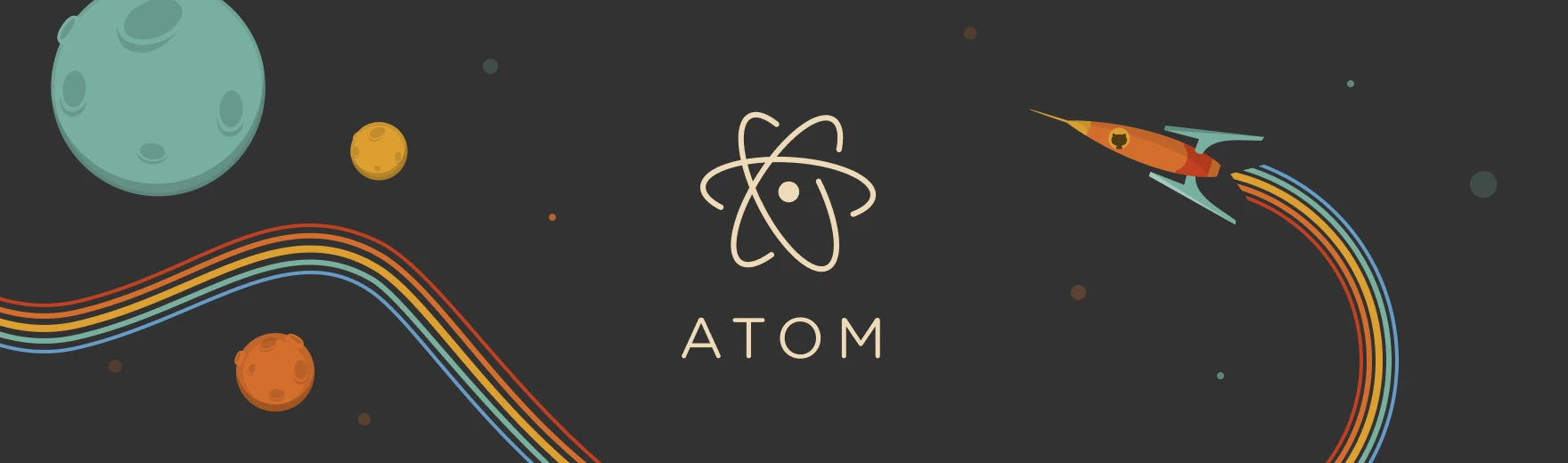 atom 界面截图