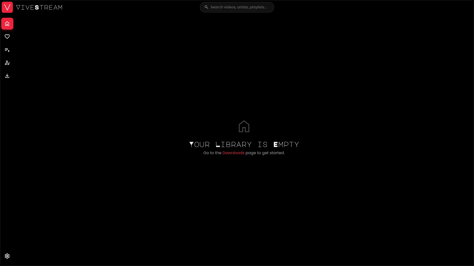 ViveStream-Revived 界面截图