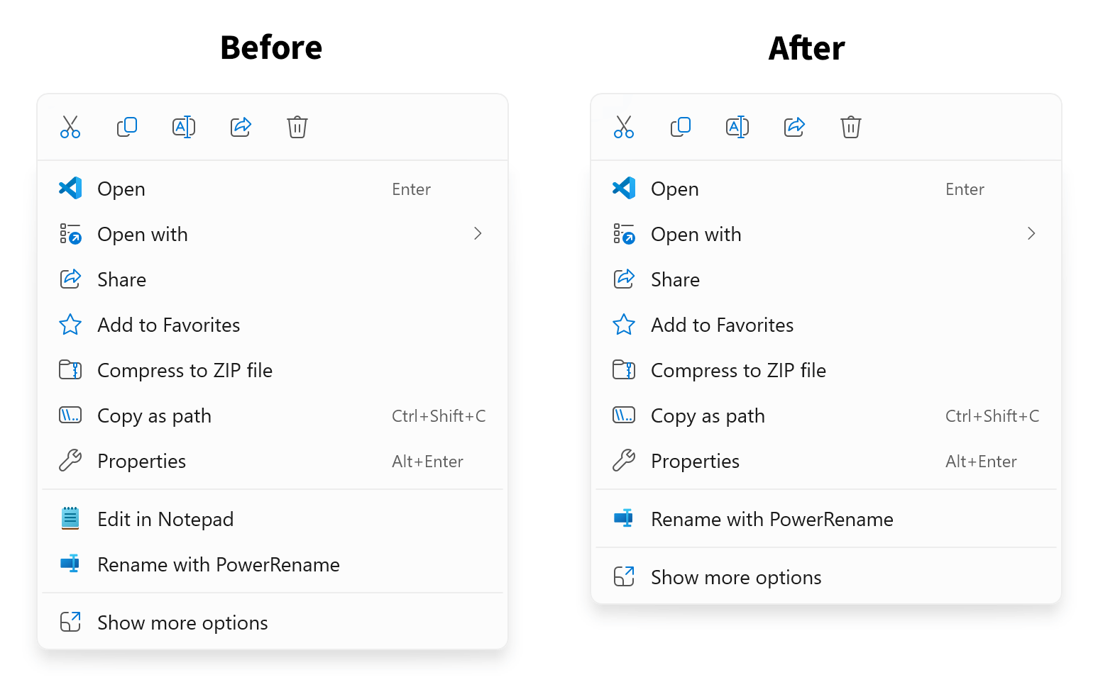 windows-11-context-menu-manager 界面截图