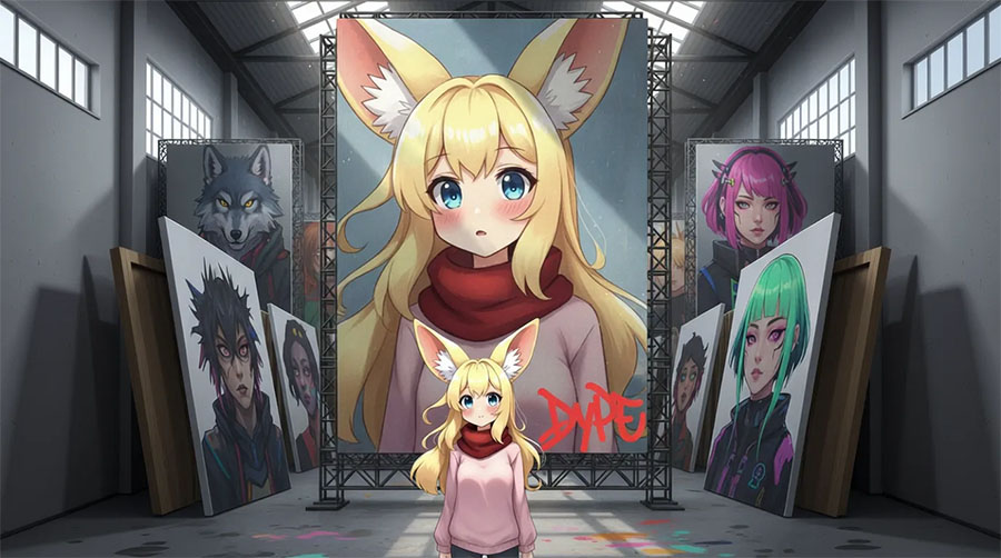 ComfyUI-DyPE 主界面