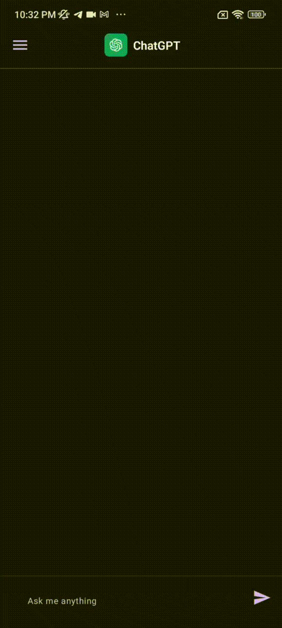 compose-chatgpt-kotlin-android-chatbot 界面截图