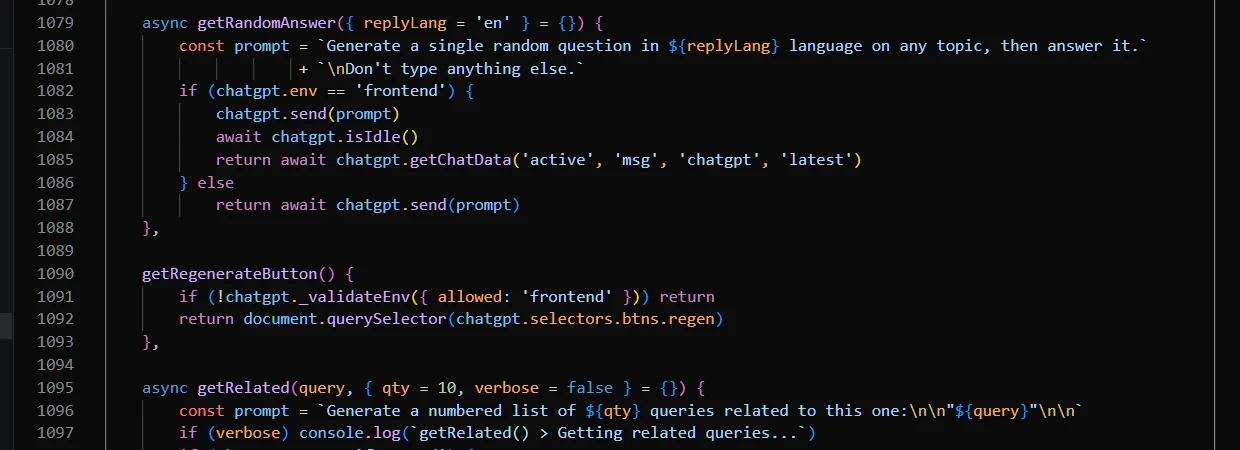 chatgpt.js 界面截图